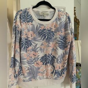 Vintage Havana Tropical print sweatshirt